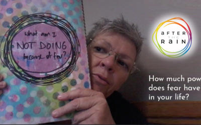 What am I not doing because of fear ?